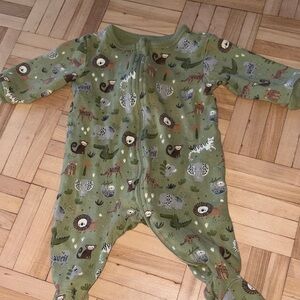Jungle Safari Kids Footie Pajamas